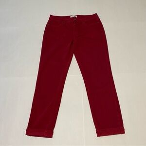 🍁Lila Ryan Women's Red Jeans